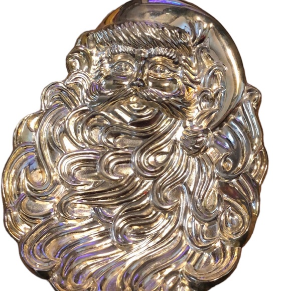 international silver company Other - Silver Santa Claus 🎅candy dish decorations